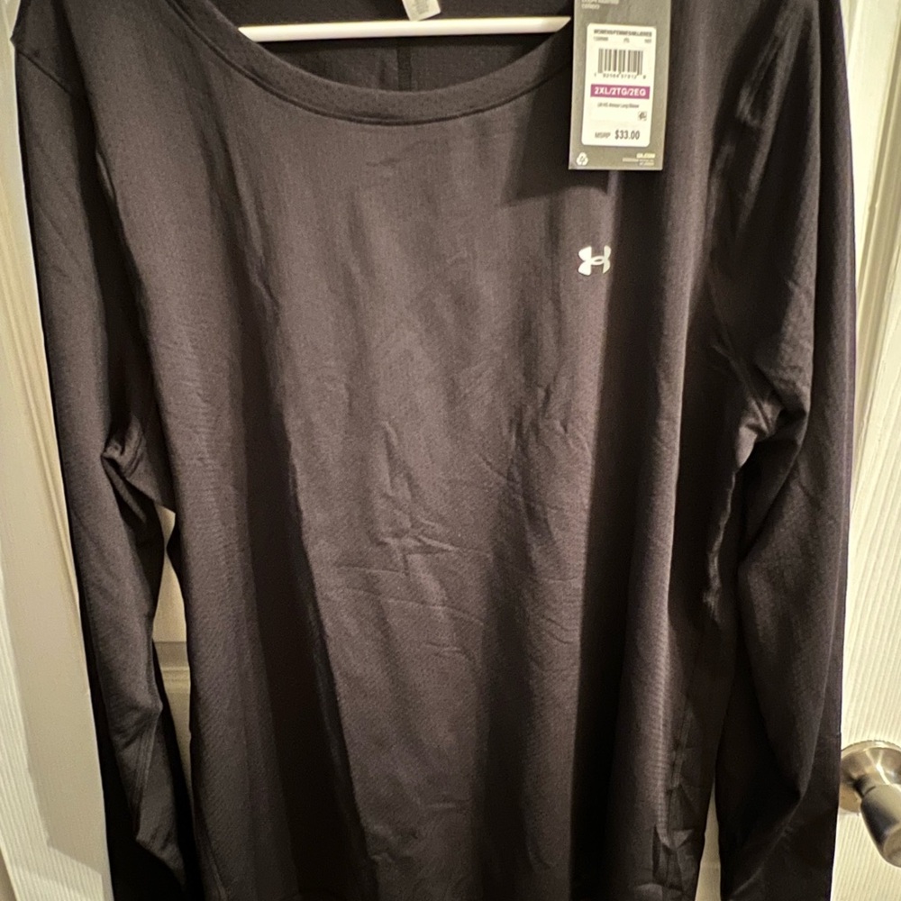 Under Armour Black Long Sleeve Shirt